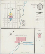 Camden South Carolina 1894 - Fire Insurance Index - Old Map Reprint