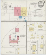 Darlington South Carolina 1893 - Fire Insurance Index - Old Map Reprint