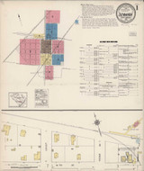 Denmark South Carolina 1922 - Fire Insurance Index - Old Map Reprint