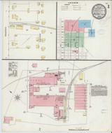 Gaffney South Carolina 1898 - Fire Insurance Index - Old Map Reprint