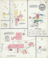 Greenwood South Carolina 1904 - Fire Insurance Index - Old Map Reprint