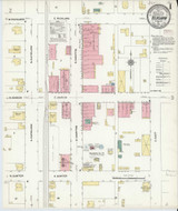 Kershaw South Carolina 1910 - Fire Insurance Index - Old Map Reprint