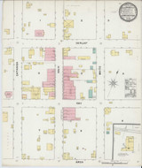 Lancaster South Carolina 1892 - Fire Insurance Index - Old Map Reprint