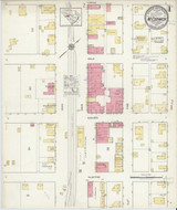 Mccormick South Carolina 1917 - Fire Insurance Index - Old Map Reprint