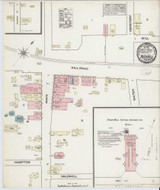 Rock Hill South Carolina 1884 - Fire Insurance Index - Old Map Reprint