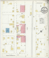 Westminster South Carolina 1911 - Fire Insurance Index - Old Map Reprint