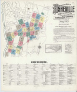Asheville North Carolina 1913 - Fire Insurance Index - Old Map Reprint