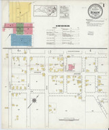 Benson North Carolina 1918 - Fire Insurance Index - Old Map Reprint