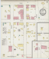 Burlington North Carolina 1893 - Fire Insurance Index - Old Map Reprint