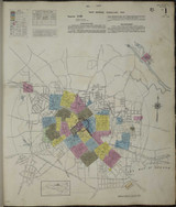 Burlington North Carolina 1948 - Fire Insurance Index - Old Map Reprint