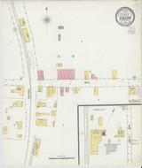 Gibson North Carolina 1902 - Fire Insurance Index - Old Map Reprint