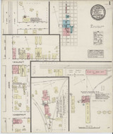 Goldsboro North Carolina 1885 - Fire Insurance Index - Old Map Reprint