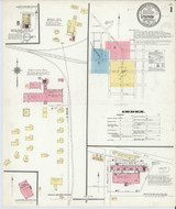Graham North Carolina 1910 - Fire Insurance Index - Old Map Reprint