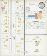 Hickory North Carolina 1902 - Fire Insurance Index - Old Map Reprint