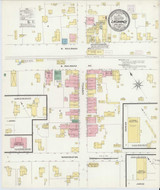 La Grange North Carolina 1908 - Fire Insurance Index - Old Map Reprint
