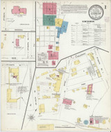 Lexington North Carolina 1907 - Fire Insurance Index - Old Map Reprint