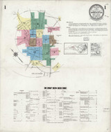 Morganton North Carolina 1924 - Fire Insurance Index - Old Map Reprint