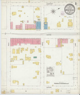 Mount Olive North Carolina 1905 - Fire Insurance Index - Old Map Reprint