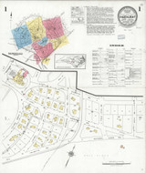 Pinehurst North Carolina 1927 - Fire Insurance Index - Old Map Reprint