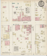 Statesville North Carolina 1885 - Fire Insurance Index - Old Map Reprint