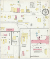 Troy North Carolina 1908 - Fire Insurance Index - Old Map Reprint