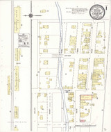 Culdesac Idaho 1910 - Fire Insurance Index - Old Map Reprint