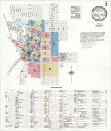 Idaho Falls Idaho 1921 - Fire Insurance Index - Old Map Reprint