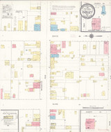 Oakley Idaho 1913 - Fire Insurance Index - Old Map Reprint