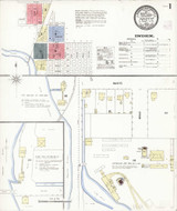 Payette Idaho 1908 - Fire Insurance Index - Old Map Reprint