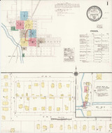 Payette Idaho 1917 - Fire Insurance Index - Old Map Reprint