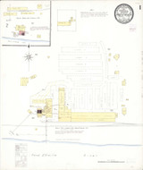 Priest River Idaho 1903 - Fire Insurance Index - Old Map Reprint