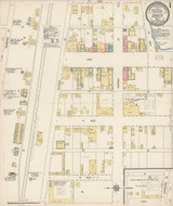 Baker Montana 1914 - Fire Insurance Index - Old Map Reprint