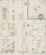 Billings Montana 1884 - Fire Insurance Index - Old Map Reprint