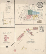 Boulder Montana 1912 - Fire Insurance Index - Old Map Reprint