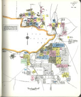 Butte Montana 1957 V2 - Fire Insurance Index - Old Map Reprint