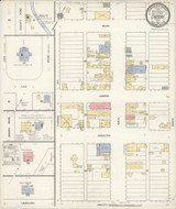 Choteau Montana 1910 - Fire Insurance Index - Old Map Reprint