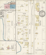 Dillon Montana 1888 - Fire Insurance Index - Old Map Reprint