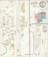 Dillon Montana 1890 - Fire Insurance Index - Old Map Reprint