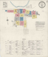 Havre Montana 1920 - Fire Insurance Index - Old Map Reprint