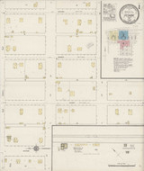 Hysham Montana 1920 - Fire Insurance Index - Old Map Reprint