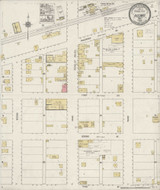 Ingomar Montana 1920 - Fire Insurance Index - Old Map Reprint