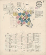 Lewistown Montana 1916 - Fire Insurance Index - Old Map Reprint