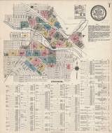 Missoula Montana 1912 - Fire Insurance Index - Old Map Reprint