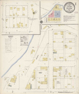 Polson Montana 1910 - Fire Insurance Index - Old Map Reprint