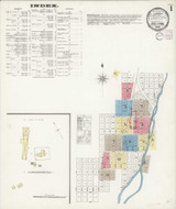 Red Lodge Montana 1901 - Fire Insurance Index - Old Map Reprint