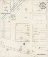 Reserve Montana 1920 - Fire Insurance Index - Old Map Reprint
