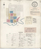 Roundup Montana 1944 - Fire Insurance Index - Old Map Reprint