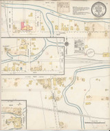 Saltese Montana 1932 - Fire Insurance Index - Old Map Reprint