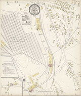 Somers Montana 1910 - Fire Insurance Index - Old Map Reprint