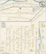 Stockett Montana 1916 - Fire Insurance Index - Old Map Reprint